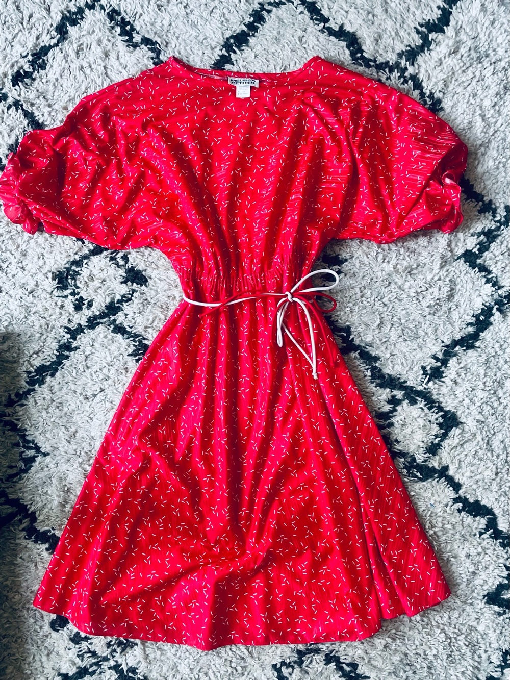 Vintage 80s Party Dress